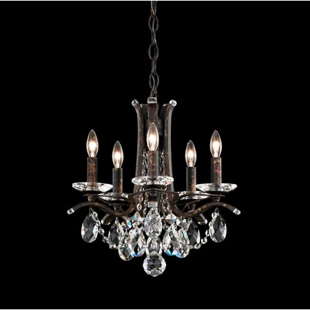 Schonbek Vesca 5LT W/-22 CANDLE- SLIPS VA8304N-51H